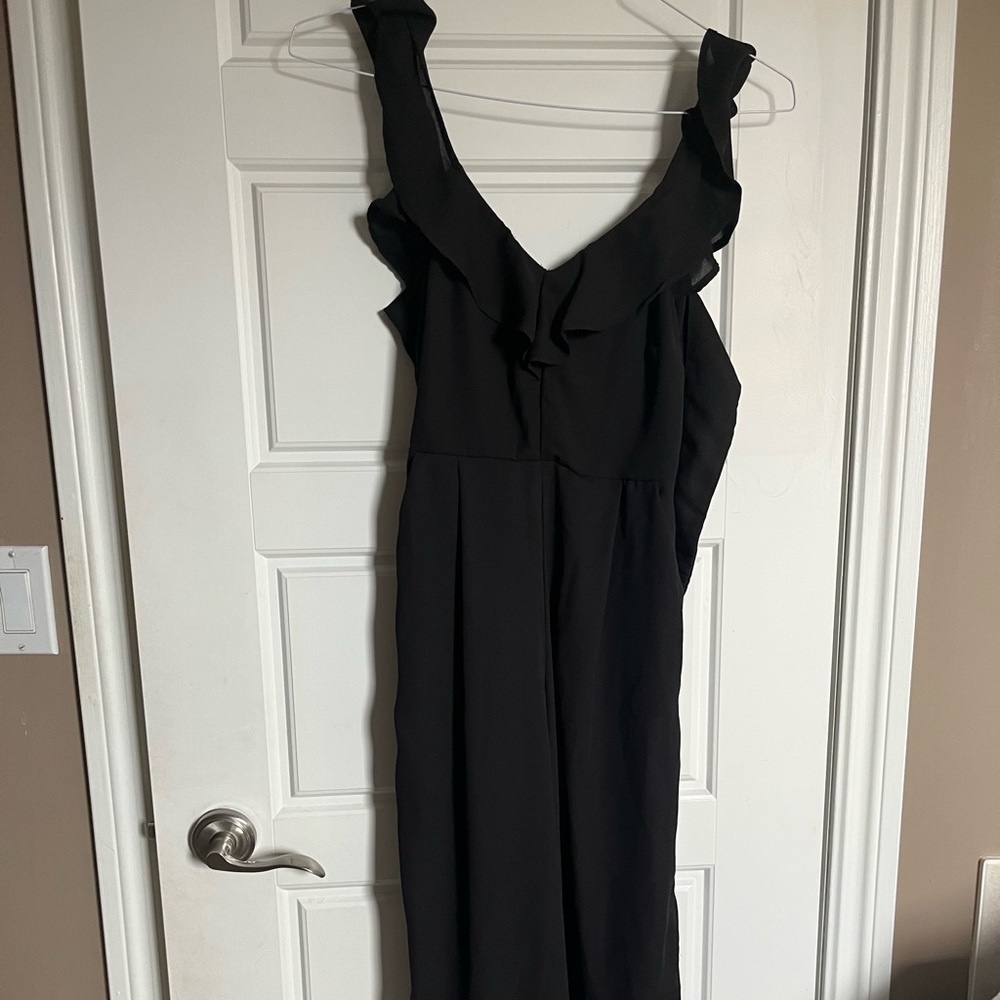 Black fancy romper